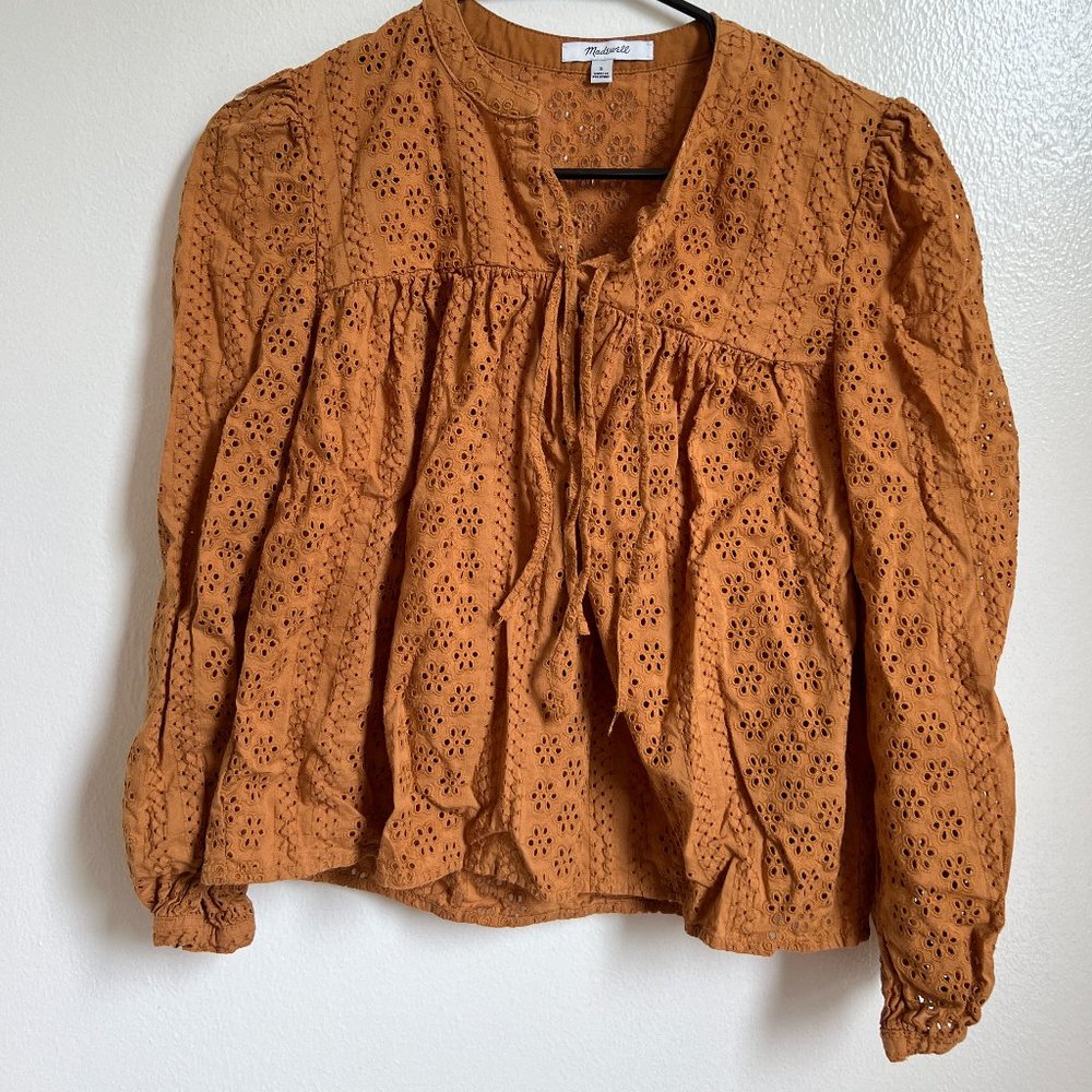 Detailed Floral Top (Madewell)